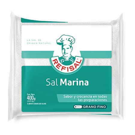 Sal Marina Refisal X 400 Gramos