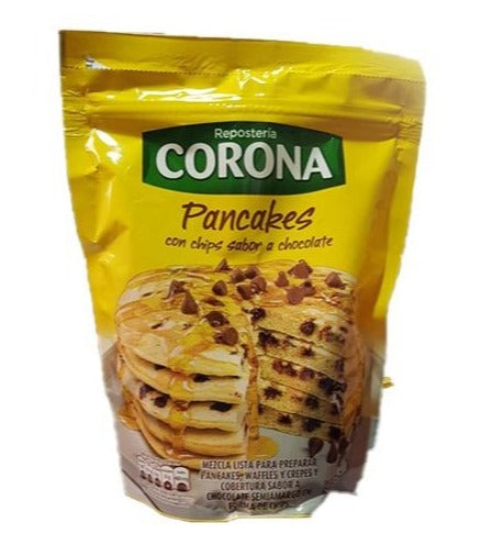 Mezcla para Pacakes con Chips Sabor a Chocolate Corona X 320 Gramos