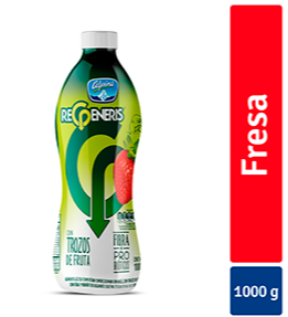 Yogurt Regeneris Alpina Fresa X 1000 Gramos